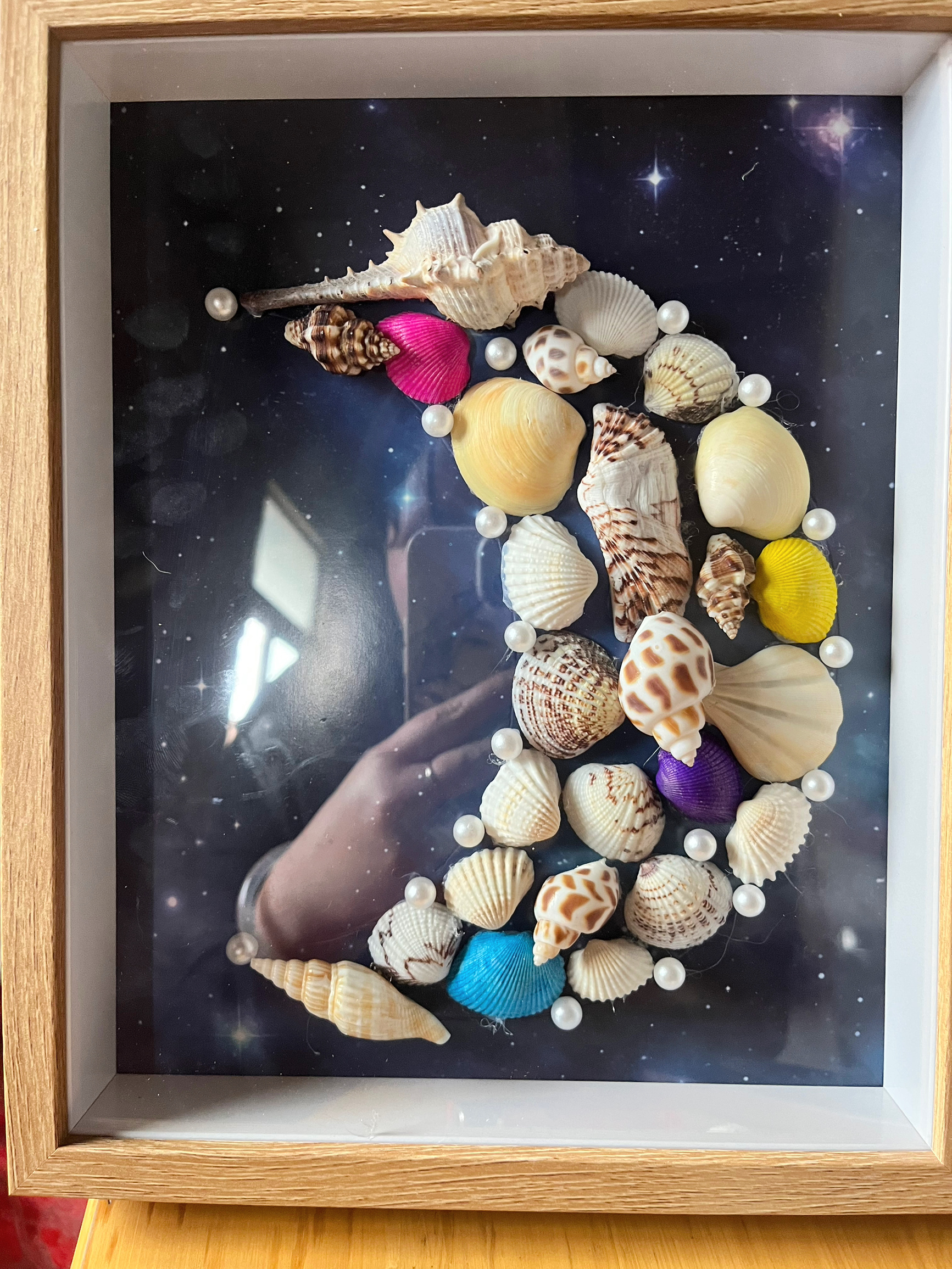 DIY Seashell Night Light Kit | Starry Sky Luminous Picture Frame | Homemade Gifts for Her - Image 8