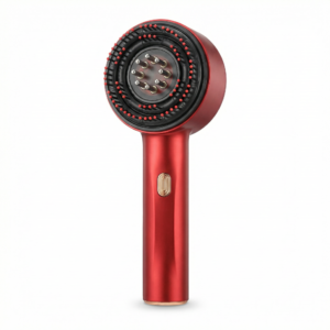 3-in-1 Red Light Scalp Massager | Hair Growth Applicator & Kneading Comb for Relaxation