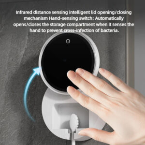 Toothbrush sanitizer holder