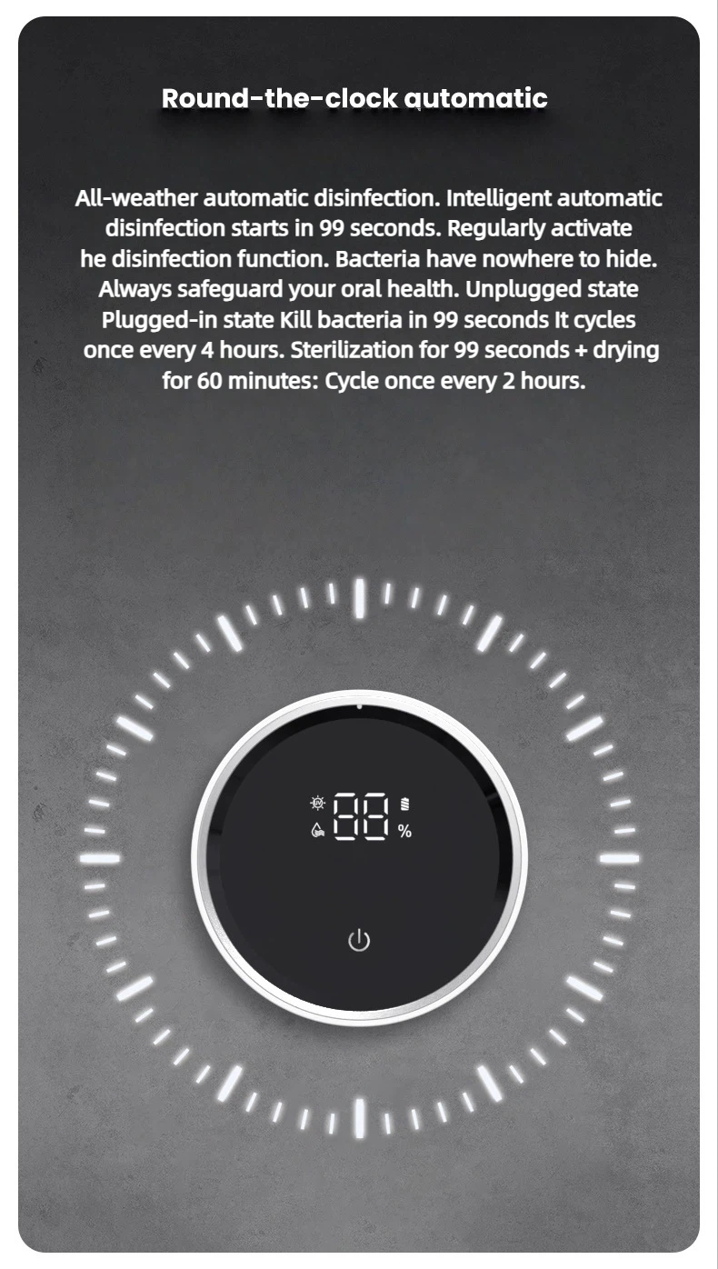 Toothbrush Sanitizer Holder