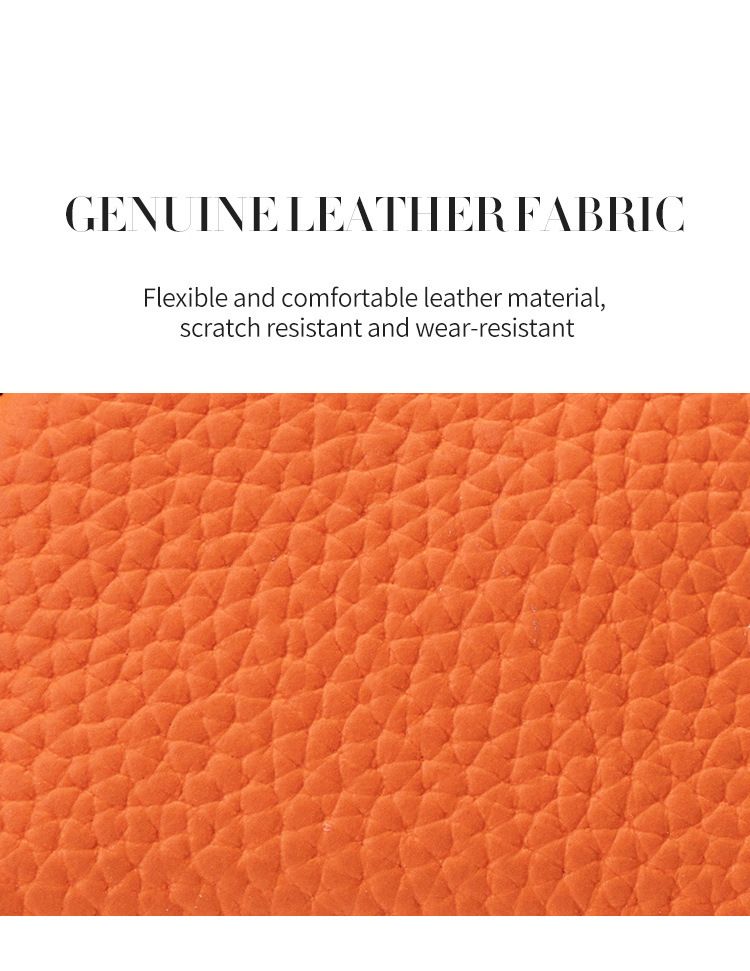 Genuine Leather Mini Kiss-Lock Pouch | Jewelry & Earbuds Case - Image 6